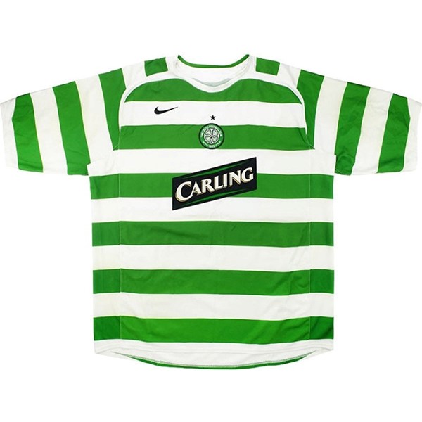 Tailandia Camiseta Celtic Primera Equipación Retro 2005 2006 Verde